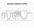 Molde Patron Coreldraw Short Lazo Mujer Del 36 Al 46