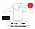 Molde De Costura, Patron Poleron M/larga Nena, Imprimible