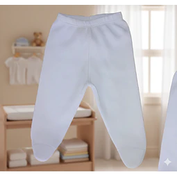 Molde Digital Pantalon Bebe Con Pie Pack Talles 1 Al 5