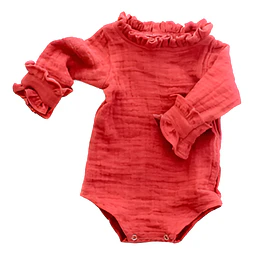 Molde Digital Body Beba Puños Con Volados, pack Talles 1 Al 5