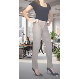 Molde Digital Pantalon De Vestir , Oficina , Talles S Al Xxl