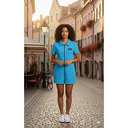 Molde Digital Mameluco Corto De Mujer Pack Talles S A Xxl