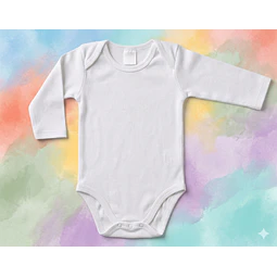 Molde Digital Body Bebe Hombros Superpuestos Talles 1 Al 5