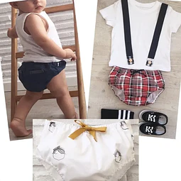 Molde Digital Pañalero - Bombachudo Bebe, pack Talles 1 Al 5!