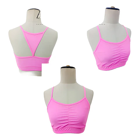 Molde Digital Top Deportivo Frunce Centro, Talles S A Xxl