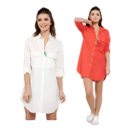 Molde Digital Vestido Camisa Evasee,bosillos,pack 5 Talles!