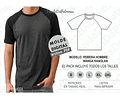 Molde Patron Imprimible Remera Hombre Manga Ranglan S Al Xl