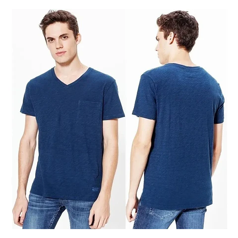 Molde Digital Remera Manga Corta Cuello V Pack 5 Talles!