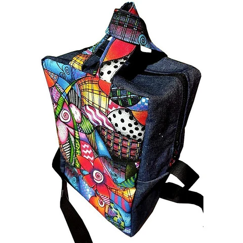 Molde De Costura, Patron Bolso Mate, Pic Nic, Imprimible Pdf