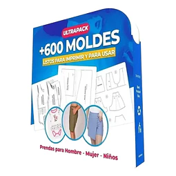 600 Moldes Patrones De Ropa Para Mujeres Hombres Y Niños