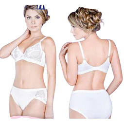 Molde Patron Conjunto Lencería Brasier y Panty 34 al 40