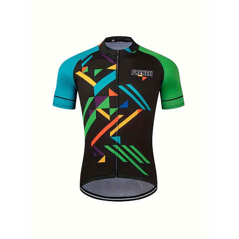 Molde Patron Remera Ciclista Manga Corta S al 3XL