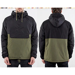 Molde Digital Polerón Cortaviento Con recorte Ranglan,talles 3xl A 7xl