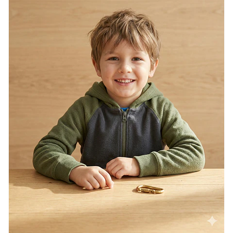 Molde Digital Chaqueta Manga Ranglan Niños, Talles 2 Al 16