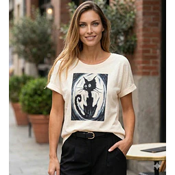 Molde Digital Polera Hombro Caido Arremangado Pack 5 Talles!