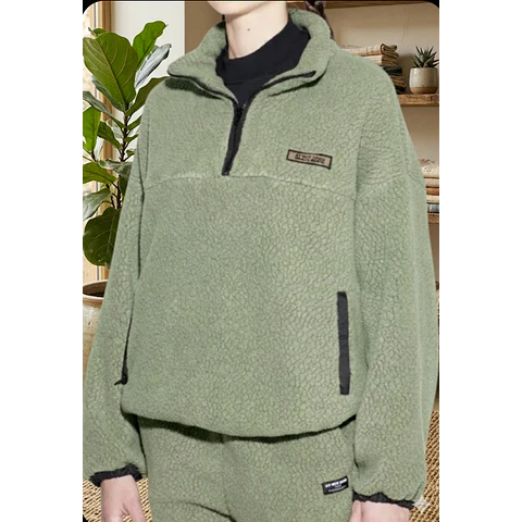 Molde Digital Polerón Unisex Oversize Cuello Alto, Talles S Al Xxl