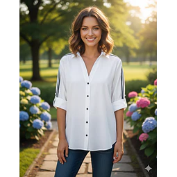 Molde Digital Blusa Camisera Hombro Con Fayetina, pack Talles S A Xxl