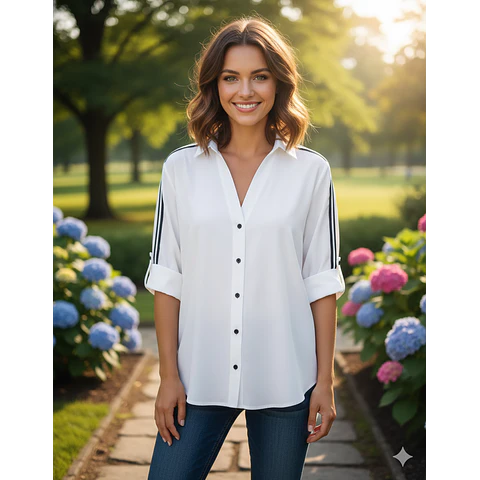 Molde Digital Blusa Camisera Hombro Con Fayetina, pack Talles S A Xxl