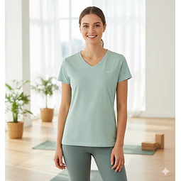 Molde Digital Polera Mujer Cuello V Pack Talles S A Xxl