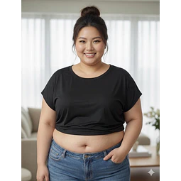 Molde Digital Blusa Manga Caida, Pack Talles 3xl Al 6xl