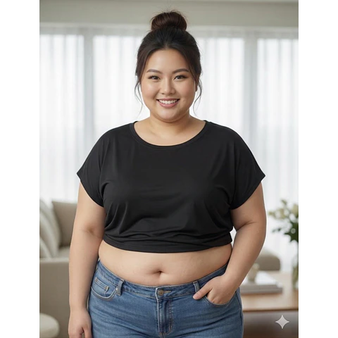 Molde Digital Blusa Manga Caida, Pack Talles 3xl Al 6xl