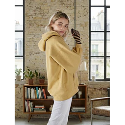 Molde Digital Polerón Con recorte Oversize Unisex, Talles S A Xxl