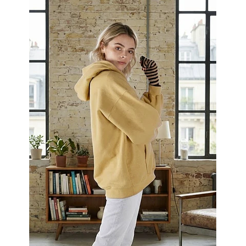 Molde Digital Polerón Con recorte Oversize Unisex, Talles S A Xxl