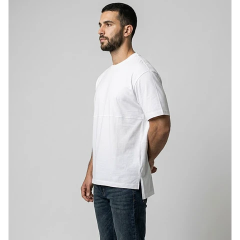 Molde Digital Polera Ruedo Irregular, Pack Talles S Al Xxl