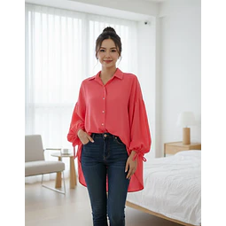 Molde Digital Blusa Camisera Manga Con Lazo, Pack Talles S A Xxl