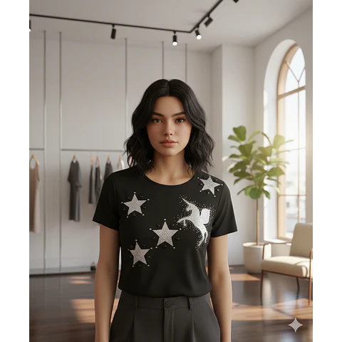 Molde Digital Polera Mujer C/tajito Costados Talles S A Xxl