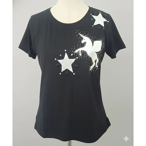 Molde Digital Polera Mujer C/tajito Costados Talles S A Xxl