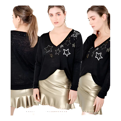 Molde Digital Falda Cuerina Con Volado, Pack Talles S A Xxl