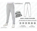 Moldes Patrones Pantalon Jogger Chupin Niños Talles 4 Al 14