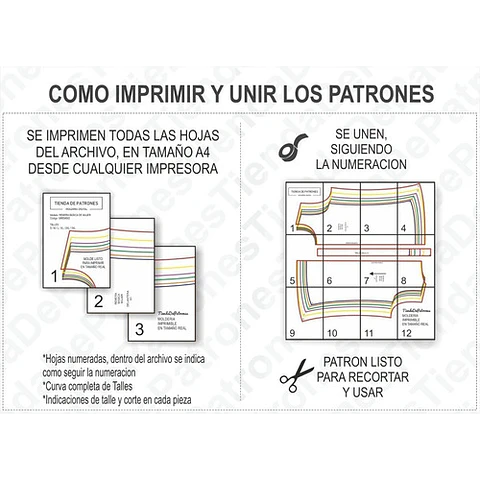 Moldes Patrones Pantalon Jogger Chupin Niños Talles 4 Al 14