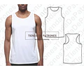 Molde Patrón Coreldraw Musculosa Deportiva Hombre S Al 3xl