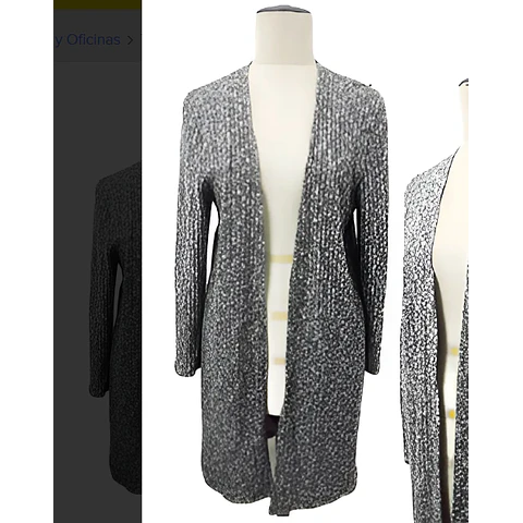 Molde Digital Abrigo Manga Semioxford Pack 5 Talles!