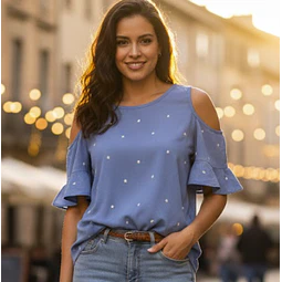 Molde Digital Polera Hombro Abierto Pack Talles S A Xxl