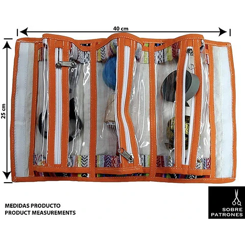 Molde De Costura, Patron Cartuchera - Porta Lápices , Pdf