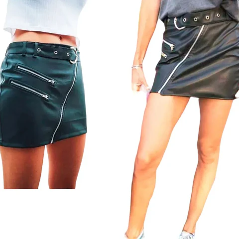 Molde Digital Pollera Cierre Diagonal, Pack Talles S A Xxl