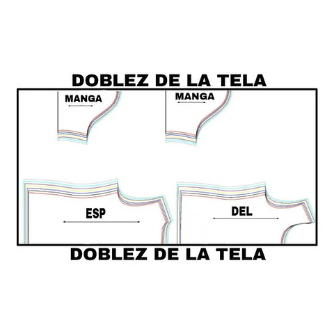 Moldes Patrones Imprimibles De Ropa Polera Ml Xs Al 3xl