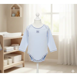 Molde Digital Body Bebe Hombros Cruzados Talles 1 Al 5