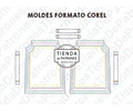 Molde Patron Coreldraw Musculosa Tiritas Nenas Talle 4 Al 14