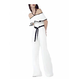 Molde Digital Entero Palazzo con volado en Escote Pack 5 Talles!