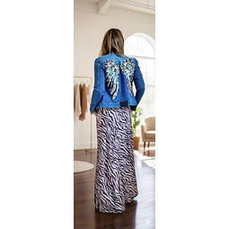 Molde Digital Falda Lycra Con bolsillos, Pack Talles S Al Xxl