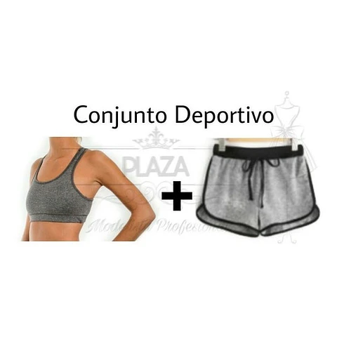 Moldes Patrones Imprimibles Conjunto Deportivo Xs Al 3xl