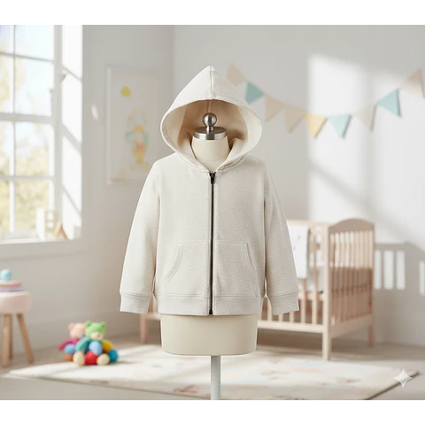 Molde Digital Buzocampera Bebe C/capucha Pack Talles 1 Al 5!