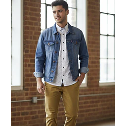 Molde Digital Chaqueta/campera Jean Hombre Pack 5 Talles!