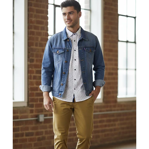 Molde Digital Chaqueta/campera Jean Hombre Pack 5 Talles!