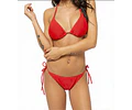 Molde Digital Conjunto Bikini Con Lazos, Pack Talles S A Xxl