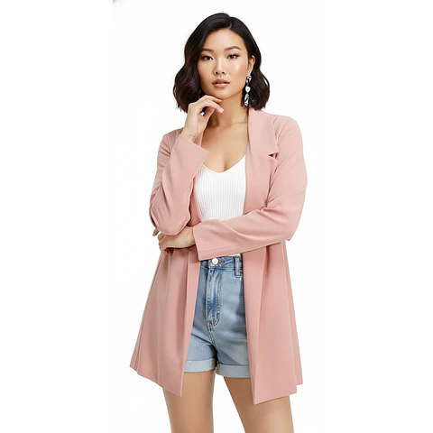 Molde Digital Blazer Spolverino, Patron Pack Talles S Al Xxl